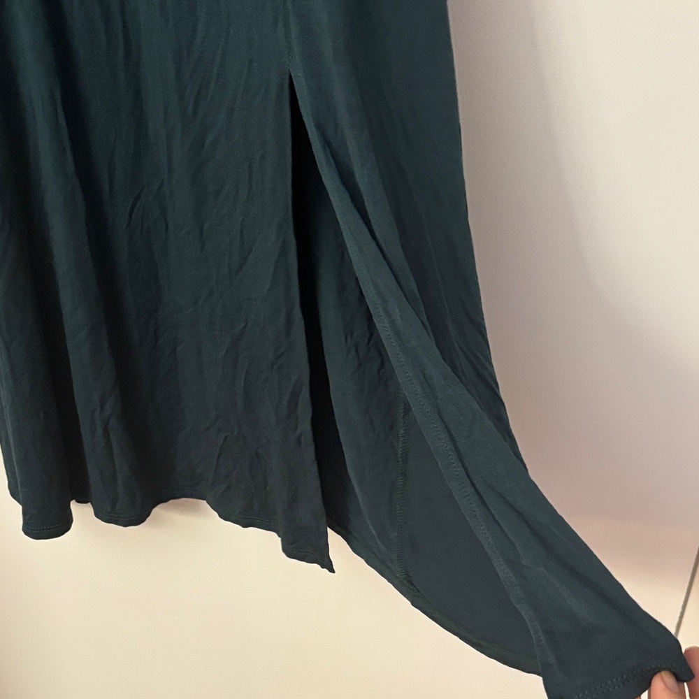 Lulu's dark green Size S Long Sleeve Dress - Picture 4 of 5